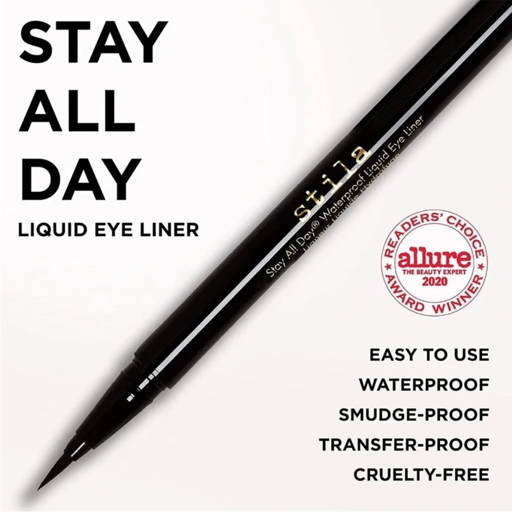 Stila Stay All Day Waterproof Liquid Eyeliner in Intense Black